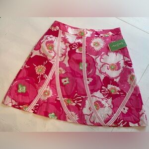 Lilly Pulitzer NWT Sonia Skirt Cherry Blossoms Size 4